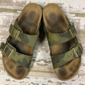 Birkenstock Arizona Sandal Camo Green size 36